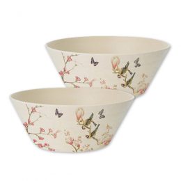 Janneke Brinkman set of 2 dishes MAGNOLIA (bamboo)