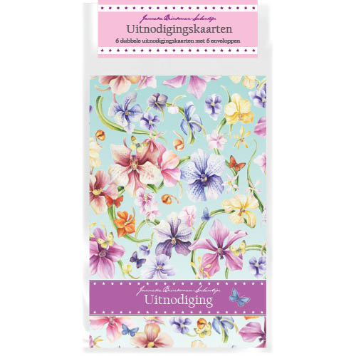 Janneke Brinkman Invitation Cards (3 packs of 6 pieces) - Afbeelding 3