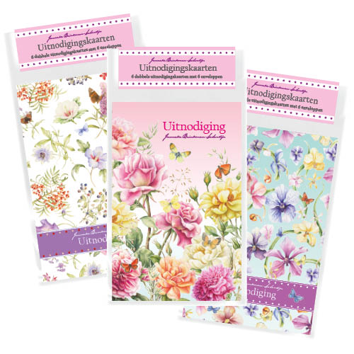 Janneke Brinkman Invitation Cards (3 packs of 6 pieces)