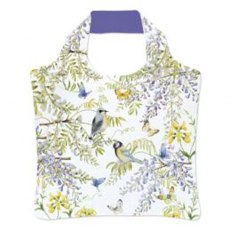 Janneke Brinkman vouwtas VOGELS IN BLAUWE REGEN