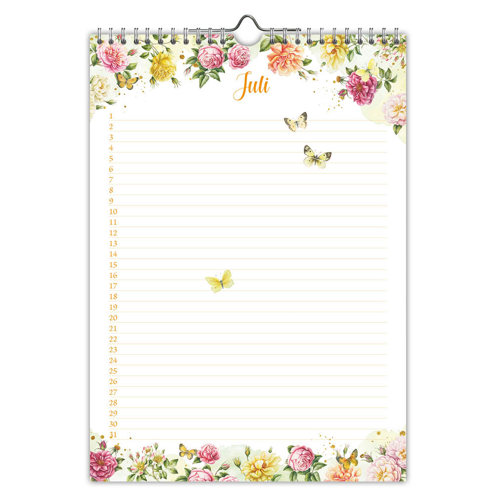 Janneke Brinkman "Voorjaar" A4 verjaardagskalender - Afbeelding 2