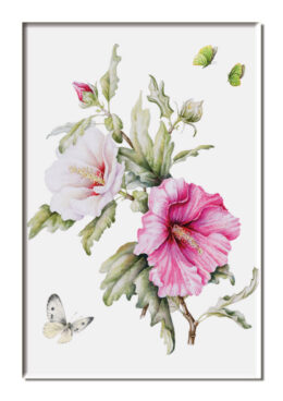 Janneke Brinkman Koelkastmagneet HIBISCUS