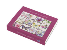 Janneke Brinkman-Salentijn Set koelkastmagneetjes Hibiscus