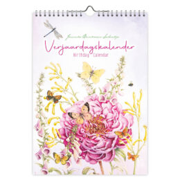 Janneke Brinkman verjaardagskalender A4 PIOENROOS